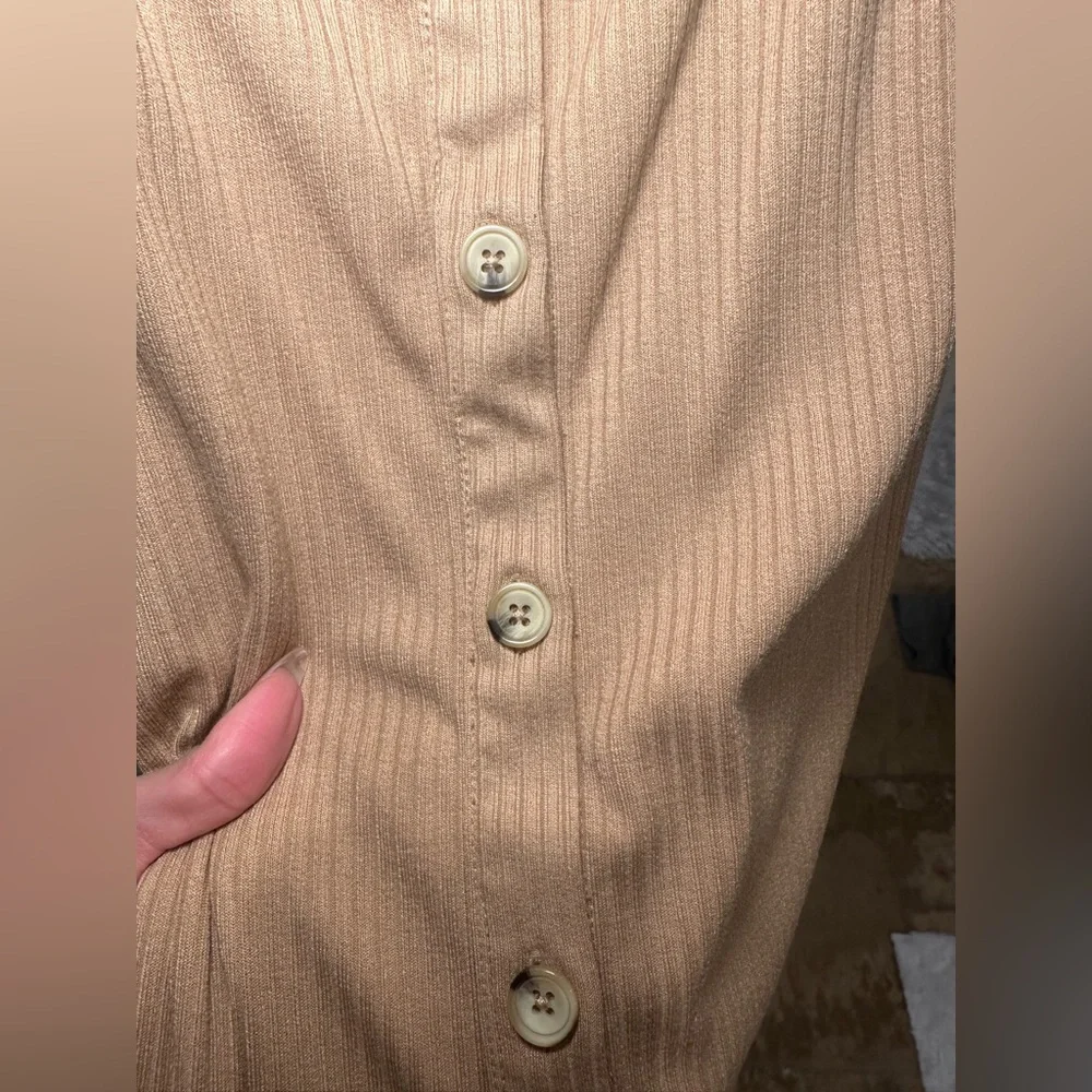 Ribbed maxi dress - Picture 4 of 6